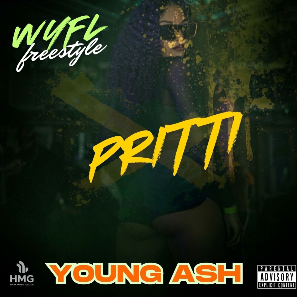 Pritti WYFL Freestyle cover art by Young Ash